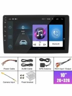 Автомагнитола 2-DIN F1  ANDROID9.1/GPS/BT5.0/32Гб/WI-FI/СЕНСОРНЫЙ 10” LCD HD