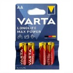 Батарейка алкалиновая VARTA LR6 BL4 AA