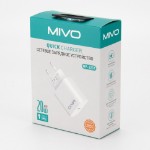 СЗУ MIVO MP-325T с TYPE-C портом Q3.0 20W