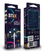 Кабель LIGHTNING STIX SX-07 FAST CHARGE 2.4A (1М) PREMIUM Silicone (огнеустойчивый и морозостойкий состав)