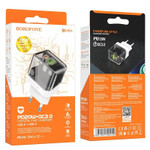 СЗУ BOROFONE BA80A с USB+TYPE-C портами PD3.0 20W