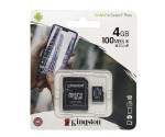 MicroSD Kingstone 4 Гб 10 класс с SD-адаптером COPY