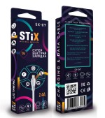 Кабель LIGHTNING STIX SX-07 FAST CHARGE 2.4A (1М) PREMIUM Silicone (огнезащитный и морозостойкий состав)