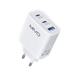 СЗУ MIVO MP-450Q с USB+2-мя TYPE-C портами СQ3.0 45W