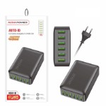 Сетевой USB ХАБ H5018 с 6 USB-портами 2.4A 40W