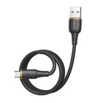 Кабель micro USB MIVO MX-52 (L=1M) 2.4A силиконовый