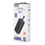 POWER-BANK EPLUTUS EB-400Q 40000mAH PD+CQ3.0 22.5W 2 USB, micro USB, TYPE-C