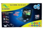 Портативный DVD проигрыватель SOBAMA BM-806 (дисп. 8,8”)