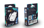 СЗУ STiX CH-02 c USB- портом QC 3.0 + кабель TYPE-C FAST CHARGE