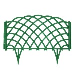 Забор декоративный "Диадема" светло-зеленый
