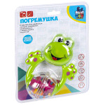 Игр.разв.погрем. пласт., Лягушка, Bondibon, CRD 21,5 16,5 см, арт. 6608-7
