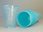 Пластиковый одноразовый стакан “Стандарт”, 200 мл, 100 шт/уп, небесно-голубой (3000 шт)