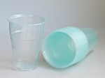Пластиковый одноразовый стакан “Стандарт”, 200 мл, 100 шт/уп, светло-голубой (3000 шт)