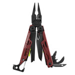 Мультитул Leatherman Signal, 19 функций, бордовый, нейлоновый чехол (832745)