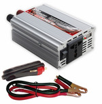 Преобразователь напряжения автомобильный AVS IN-400W (12В &gt; 220В, 400 Вт, USB)