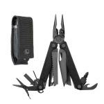 Мультитул Leatherman Charge Plus, 19 функций, черный, нейлоновый чехол Molle, набор бит (832601)