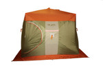 Палатка Митек Нельма Куб 3 (Оранж-беж/Хаки)