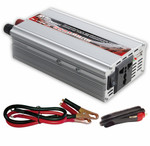Преобразователь напряжения автомобильный AVS IN-1000W-24 (24В &gt; 220В, 1000 Вт, USB)