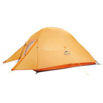 Палатка Naturehike Cloud UP II 210T NH17T001-T двухместная с ковриком, оранжевая