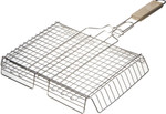 Объемная решетка-гриль GRINDA Barbecue 340х260 мм нержавеющая сталь 424732