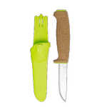 Нож Morakniv Floating Knife (S) Lime, нержавеющая сталь, пробковая ручка, зеленый, 13686