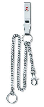 Подвеска на ремень с длинной + короткой цепочкой Victorinox