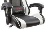 Массажные кресла Calviano Вибромассажное кресло  ASTI ULTIMATO black/white/black