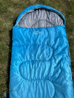 Спальные мешки Acamper Спальный мешок ACAMPER BERGEN 300г/м2 turquoise-grey