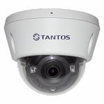 IP Видеокамера купольная антивандальная уличная Tantos TSi-Veco45FP