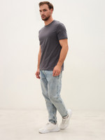 Базовая футболка унисекс графитовый серый 160г/м Texdress  XXXL