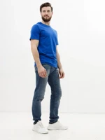 Мужская базовая футболка василёк Texdress  6XL