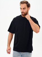 Футболка мужская оверсайз черная 160г/м Texdress  XXL