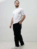 Китель-поло белый  XXXL