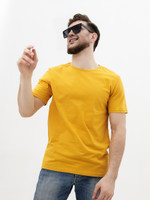 Базовая футболка унисекс горчичная 160г/м Texdress  6XL