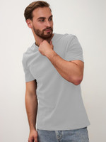 Мужская базовая футболка светло-серый Texdress  5XL