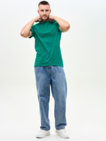 Базовая футболка унисекс зеленая 160г/м Texdress  XXXL