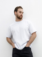Футболка мужская оверсайз белая Texdress  XL