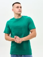 Мужская базовая футболка зелёная Texdress  5XL