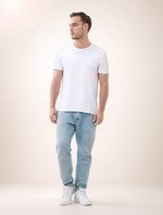 Базовая футболка унисекс белая 160г/м Texdress  XXXL