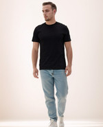 Базовая футболка унисекс черная 160г/м Texdress  XXXL