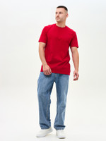 Базовая футболка унисекс красная 160г/м Texdress  6XL