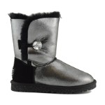 Женские угги Ugg Bailey Button I Do Bling Black