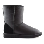 Женские угги Ugg Classic Short Metallic Black