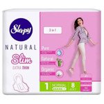 SLEEPY NAT.Прокладки SLIM EXT.TH.3в1 8шт