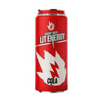 Напиток энергетический LIT Energy (Лит) “Cola | Кола”, газированный, ж/б, 0,45 л х 24 шт