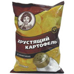 Чипсы Хрустящий картофель картофельные с солью 40 гр х 30 шт, флоу-пак