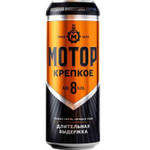 Пиво Мотор светлое 8% 450 мл х 24 шт., ж/б