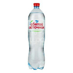 Вода питьевая Святой источник, газированная, ПЭТ, 1,5 л х 6 шт