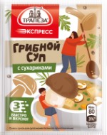 Грибной суп с сухариками Экспресс 20г 1/25