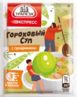 Гороховый суп с сухариками Экспресс 20г 1/25